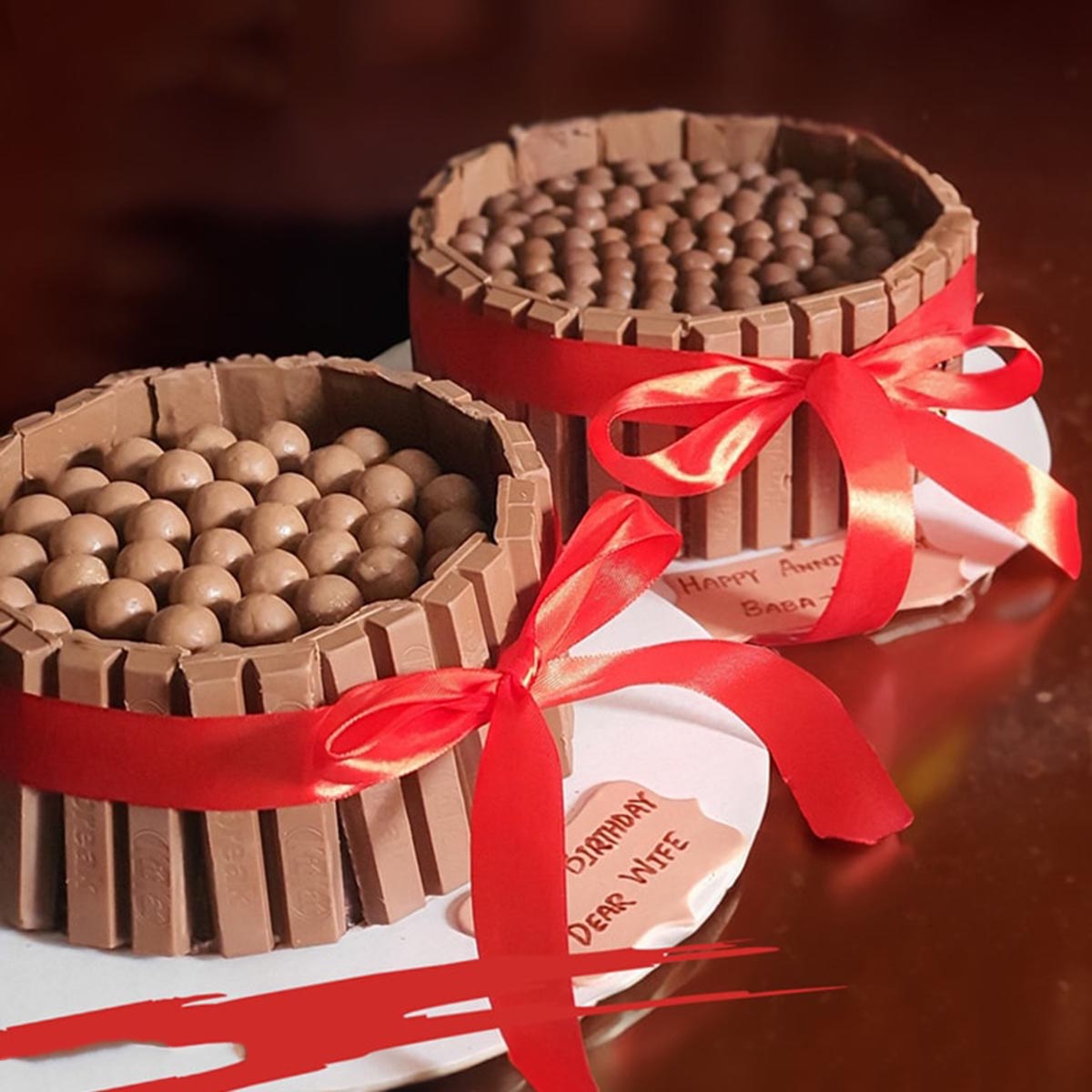 Kitkat Bowl Cake